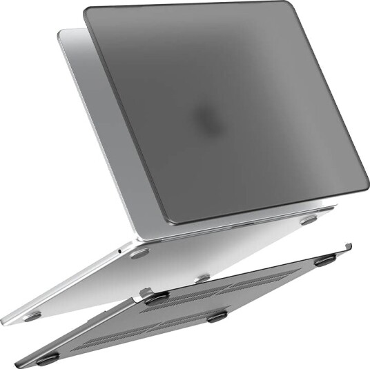 Lention Deksel til MacBook Air 13,6" Matt Svart