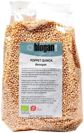 Biogan Quinoa Poppet Ø - 150 G. Matvarer Mat & Drikke Quinoa