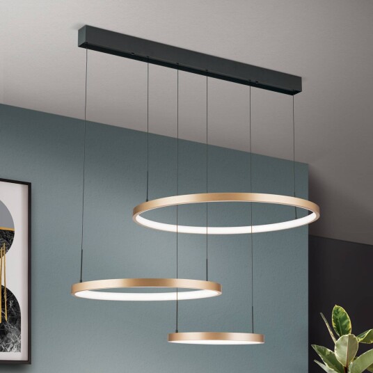 Orion Pendellampe Sphere dimbar Sort Stue / spisestue Metall Moderne
