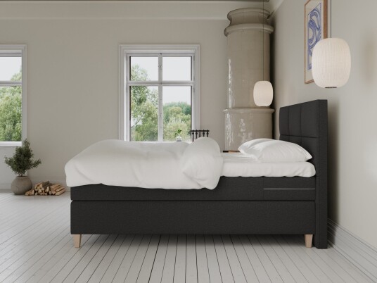 Nordic Dream Snefrid Fjord 140x210 Antrasitt