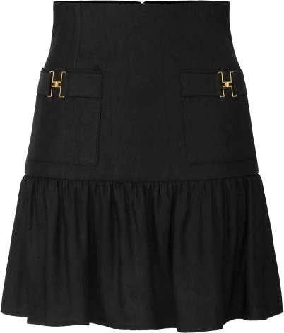 Elisabetta Franchi Dame Skjørt Svart XS,