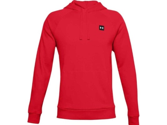 Under Armour Rival Fleece Hoodie Raudonas 1357092 600 (S)