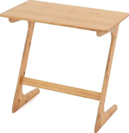 Z formet bambus sidebord – plassbesparende og allsidig