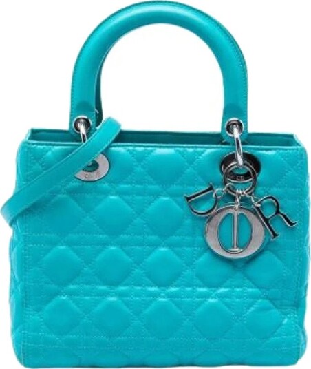 Dior Vintage Dame Pre owned Blå ONE SIZE,