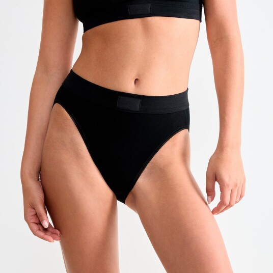Sloggi Double Comfort tai truse svart 36 Sloggi Double Comfort tai truse svart 36