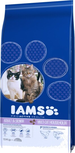 Iams Adult Multi-Cat 2 X 15 kg