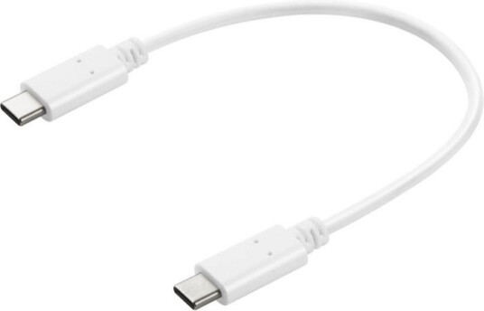 Sandberg USB-C Lade- og Datakabel 20 cm Hankjønn til Hankjønn