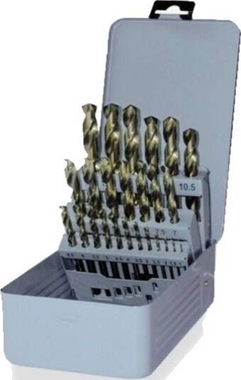 Alarm Werkzeuge 56031073 Spiralborsett 1 Mm, 1,5 Mm, 2 Mm, 2,5 Mm, 3 Mm, 3,5 Mm, 4 Mm, 4,5 Mm, 5,5 Mm, 5,5 Mm, 6 Mm, 6,5 Mm, 7 Mm, 7,5 Mm, 8 Mm, 8,5 Mm, 9 Mm, 9,5 Mm, 9,5 Mm, 9,5 Mm, 9,5 Mm, 9,5 Mm