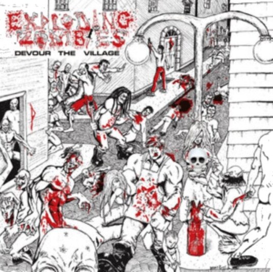 Exploding Zombies Devour The Village Uk Vinyl