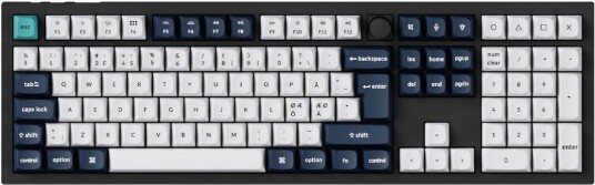 Keychron Q6 Max Qmk Trådløst Mekanisk Tastatur [Gateron Jupiter Red] - Iso