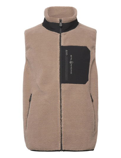 Sail Racing Bowman Pile Vest - Beige - XL