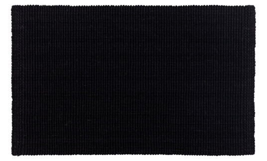 Dixie Fiona jutegulvteppe sort 45 x 75 cm