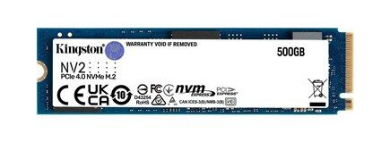 Kingston NV2 Gen 4 M.2 SSD 500GB