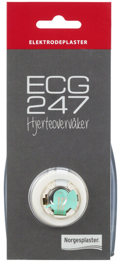 ECG247 ECG247 elektrodeplaster, 1 stk elektrodeplaster