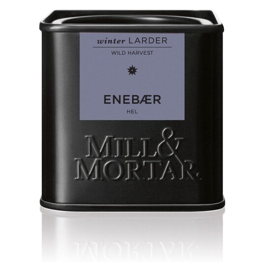 Mill & Mortar Enebær, Hel Ø 35g Mill & Mortar Enebær, Hel Ø 35g