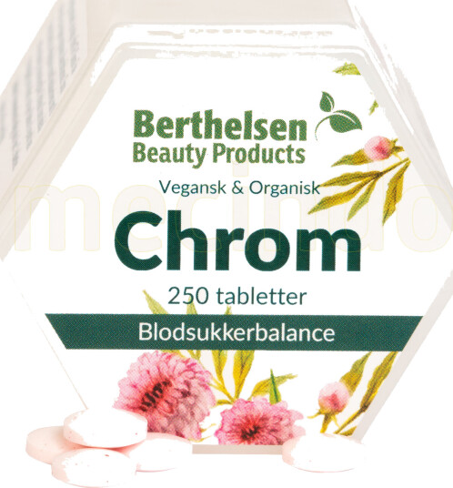 Berthelsen Krom 62.5 mcg 250 Tabletter