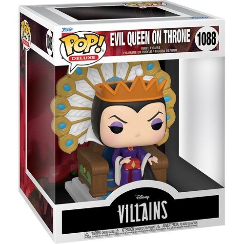 Funko Disney Villains Evil Queen on Throne Deluxe Pop! Vinyl Figure 1088