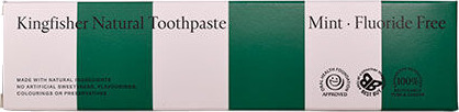 Kingfisher Toothpaste Tannkrem Mynte U. Fluor Kingfischer 100ml Kingfisher Toothpaste Tannkrem Mynte U. Fluor Kingfischer 100ml