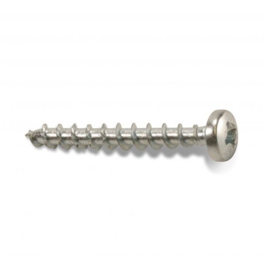 Heco 9601107 Treskrue TRX, galvanisert 5,0 x 35 mm, 10-pakning
