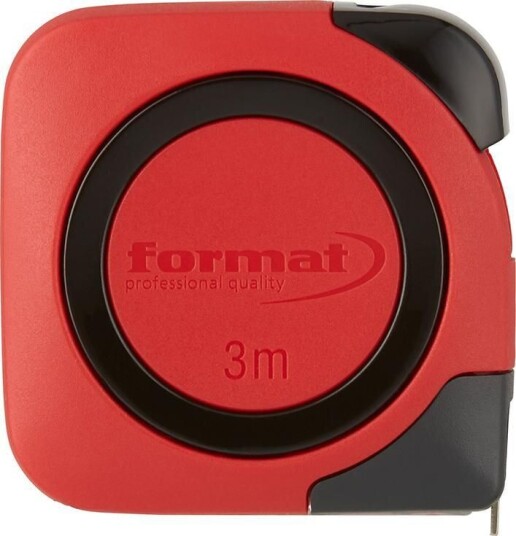 Format Måttband, Stål, Vitt, 5m Eg2