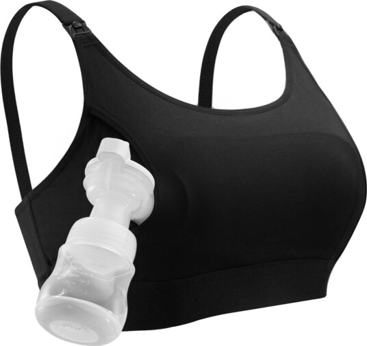 Momcozy Yn08 M Hands Free Pumping Bra Black Black M Momcozy Yn08 M Hands Free Pumping Bra Black Black M