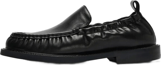 Selected Slweden Leather Loafer Black 37
