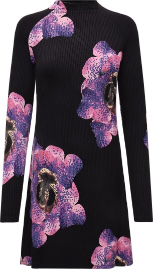 Desigual Vest_Orchidpurple_Lacroix - BLACK - XS
