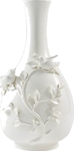 Pols Potten Rijks vase 60 cm 3D fugler hvit Pols Potten Rijks vase 60 cm 3D fugler hvit