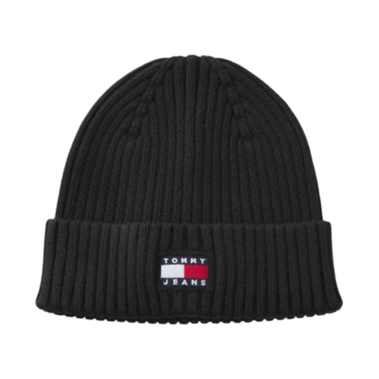 Tommy Hilfiger Tjm Heritage Core Beanie - Black - ONE SIZE