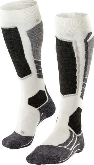Falke Women's SK2 Skiing Knee High Socks Off White 35 36