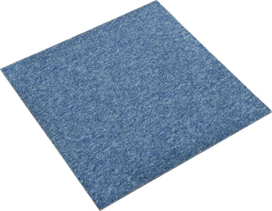 Teppe 20 pcs Blå 50 x 50 cm 100% Polypropylen