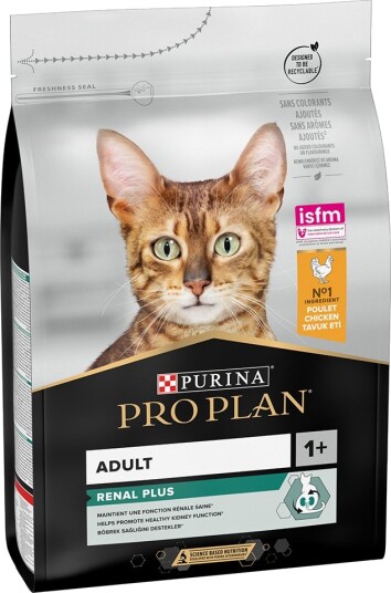 Pro Plan Tørrfôr Adult Purina Pienso Para Gatos En Oferta 9 + ¡Gratis Renal Plus Rico En Pollo 12 kg 3 kg