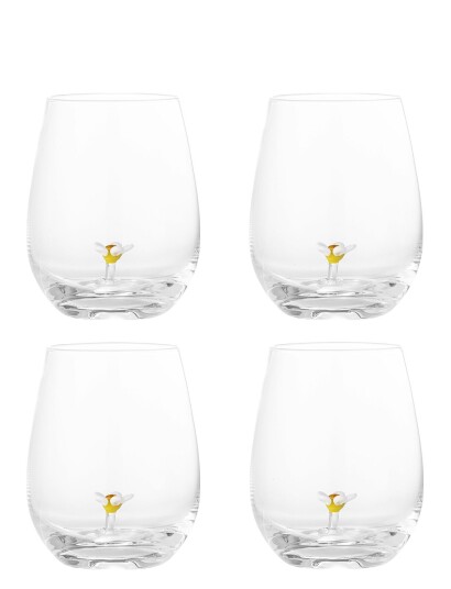 Bloomingville Misa Drinking Glass 4-Pack - Nude - 56 CL