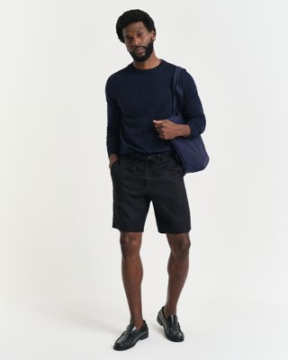 Gant Linshorts med snøring BLACK L