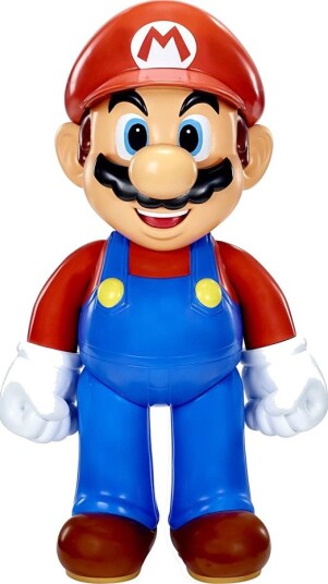 Super Mario Stor Mario Figur 50 Cm 3+ År