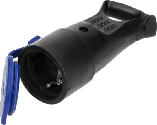 Orno OR-AE-1370 Vanntett Gummistikkontakt, IP44 (Schuko)