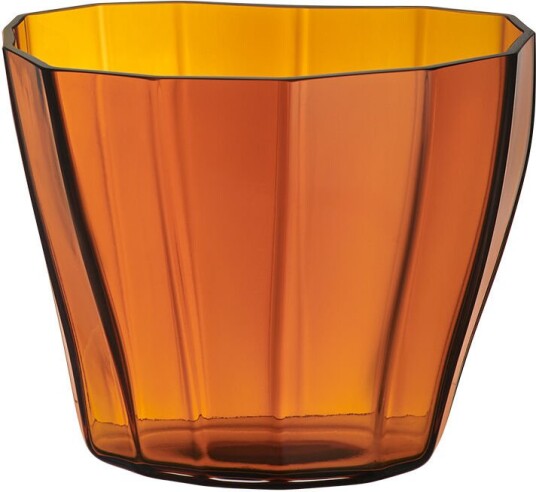 Orrefors Reed Vas Amber 175 Mm Vaser Monica Förster Gull