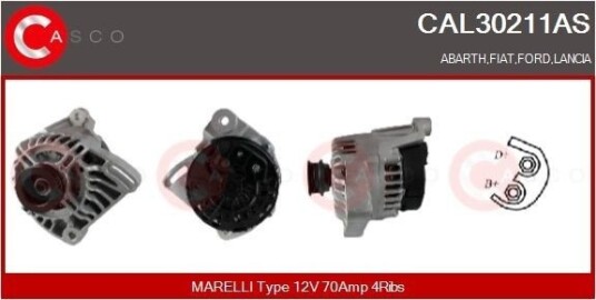 CASCO CAL30211AS Dynamo