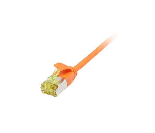 Synergy RJ45 Nettverkskabel Cat6a U/FTP Slim 1m Oransje