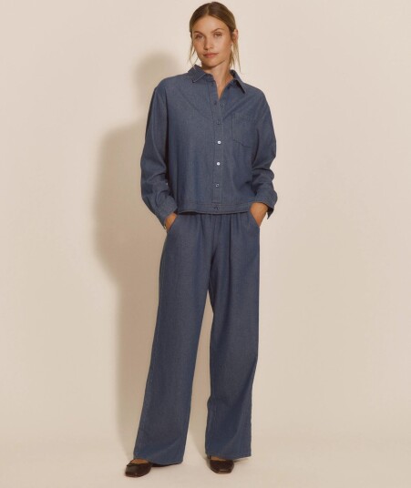 RM By Rosemunde Rmwlise Denim Mw Trousers Blue 38