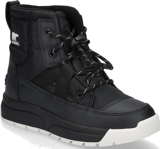 Sorel Big Kids Whitney Iii Mid Wp - BLACK, BLACK - 39