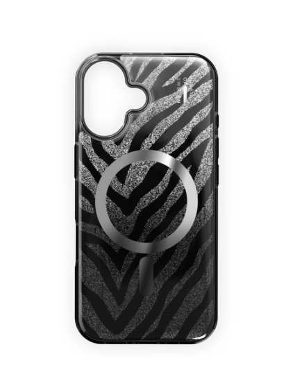 Ideal Of Sweden Clear MagSafe Case iPhone 17 Zebra Mystique