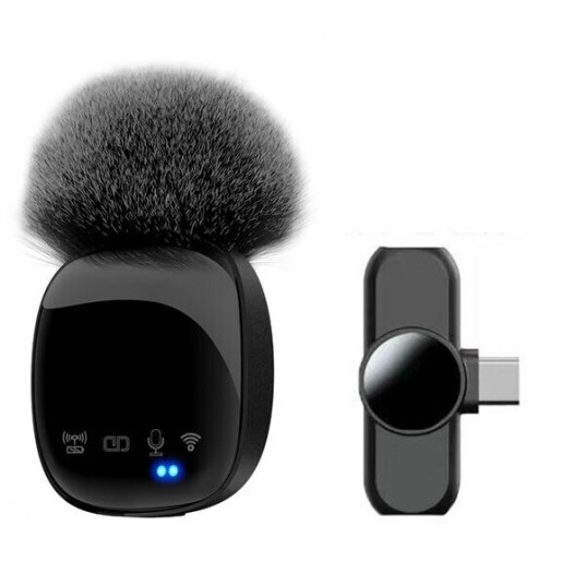 Trådløs Mikrofon med mottaker USB C