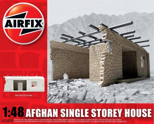 Airfix plastmodell 1/48 Afghan Single Storey House A75010