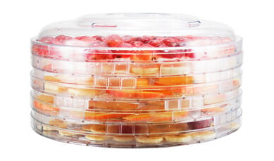Emerio FD-109543 Termostatstyrt Frukt- og Sopptørker Hvit