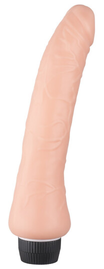 Willie City Realistisk Multispeed Dildovibrator 24 cm - Beige Willie City Realistisk Multispeed Dildovibrator 24 cm - Beige