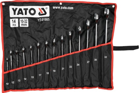 YATO YT-01865 Kombinasjonsnøkkelsett
