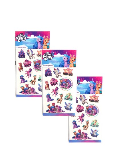 Joker Tattoos My Little Pony - Multi/patterned - ONE SIZE Joker Tattoos My Little Pony - Multi/patterned - ONE SIZE