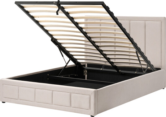 Dobbeltseng Quiberon 140x200 cm - Beige