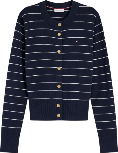 Tommy Hilfiger Full Needle Stitch Cardigan Navy XS
